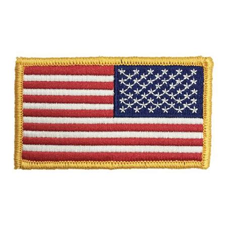 us flag color patch